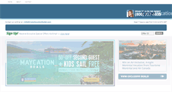 Desktop Screenshot of cruisevacationoutlet.com